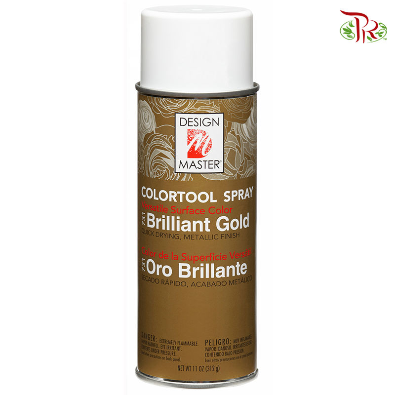 Design Master Colourtool Spray-Brlliant Gold (731)