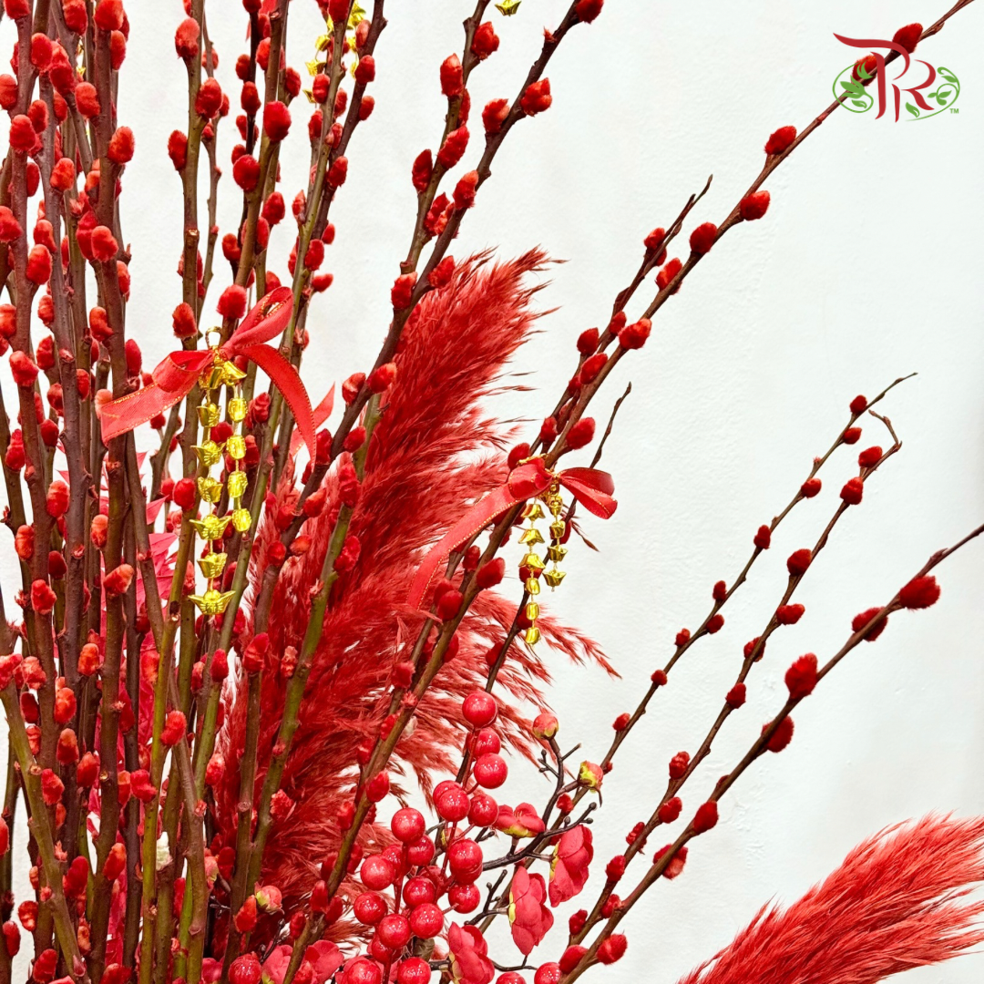 【CNY 2026】Auspicious Flame of Prosperity (XL size) 《瑞焰满堂 · 百福迎春》