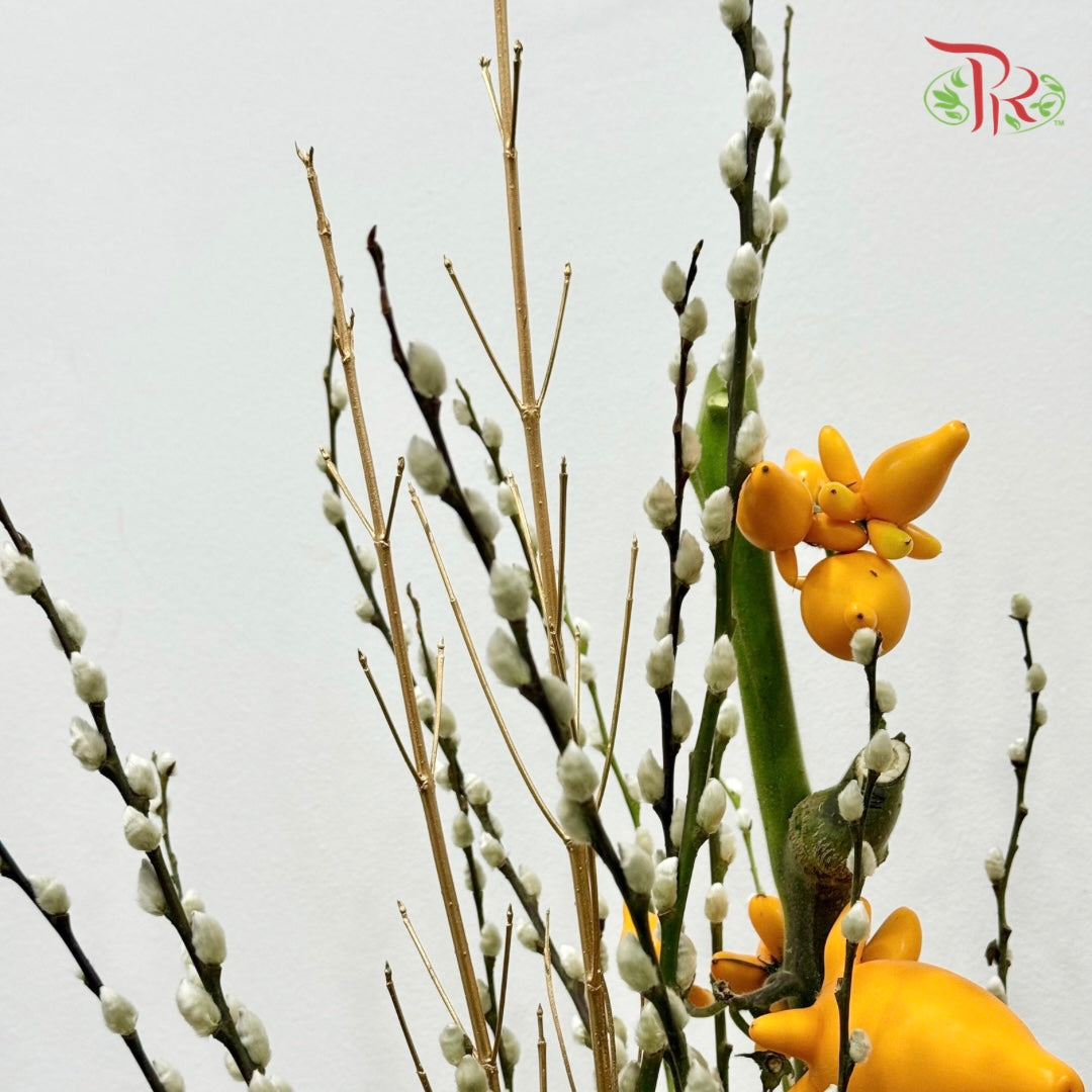 【CNY 2026】Golden Fortune, Herald of Abundance (M size)《金鱼引贵 · 竹报丰年》