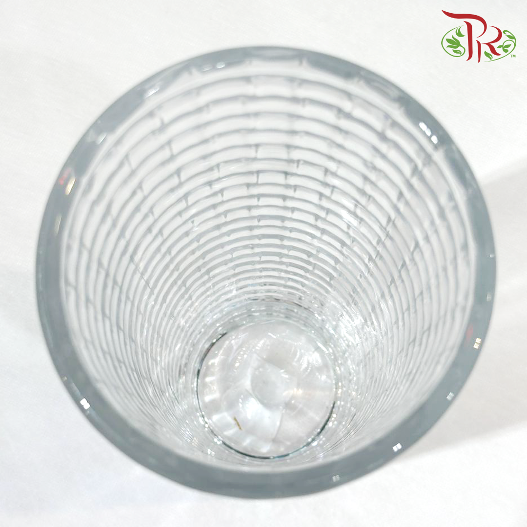 JX1025COL/15 - Straight Cylinder Vase - Clear (YSJX1025COL)