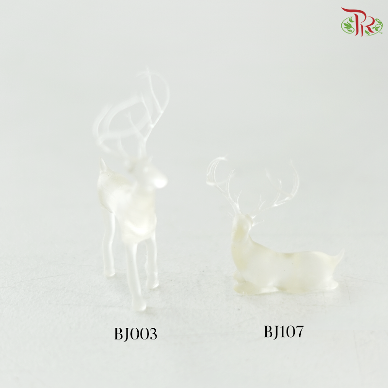 Mini Deer Figurine (2 PCS) (BJ003 & BJ107)