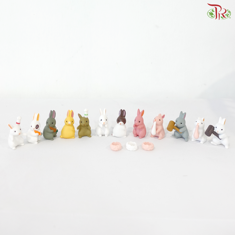 Cute Bunny Miniature (12PCS Per Pack)