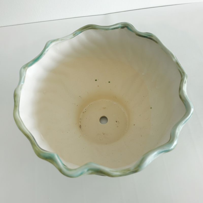 ZF-5025 - Jade Green Pot (ZF-5025JGN)