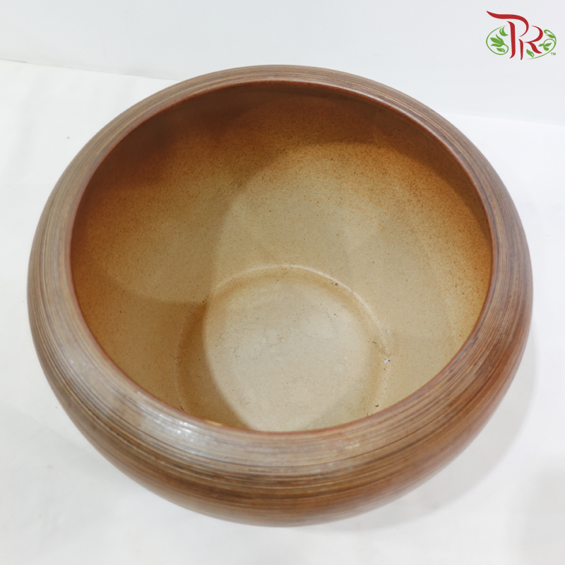 ZZY-Bali Pot (No Holes) - Brown