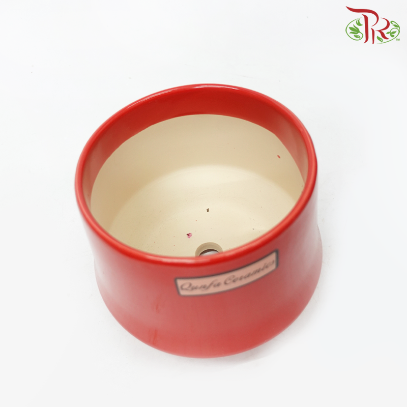 JT-266 Red Pot (JT266R)-Pudu Ria Florist-prflorist.com.my