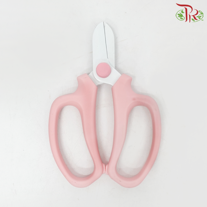 Scissors Floral (165MM) (With Color Options)-Pink-Pudu Ria Florist-prflorist.com.my
