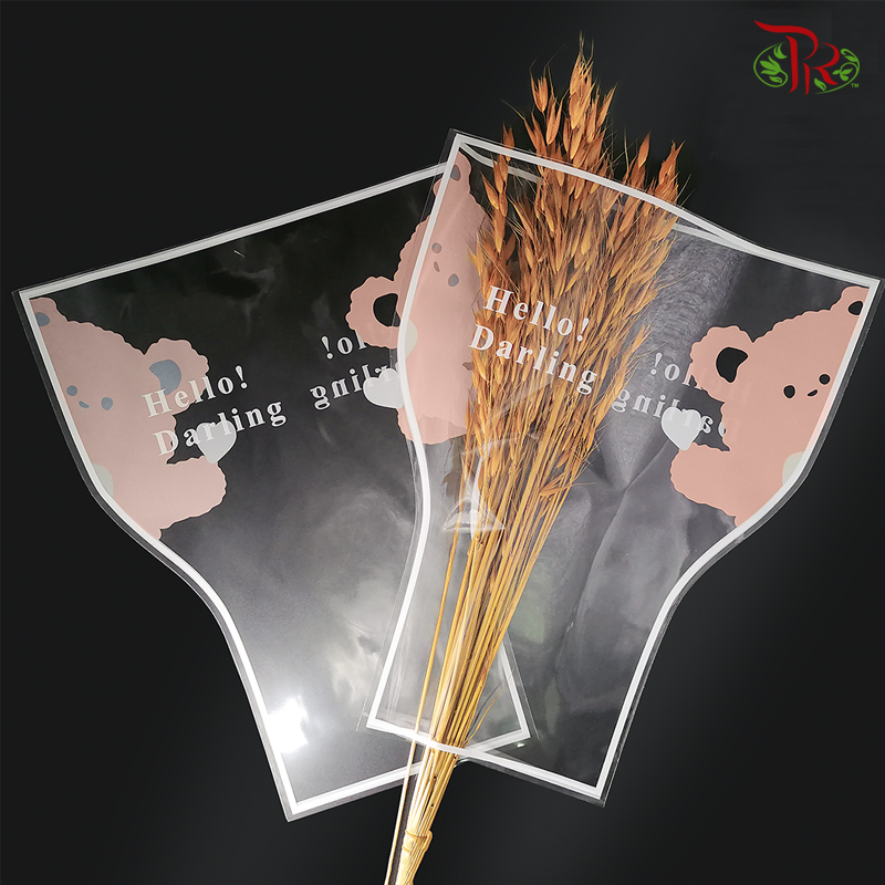 Opp Flower Bag - Pink FPL096#4 - Pudu Ria Florist