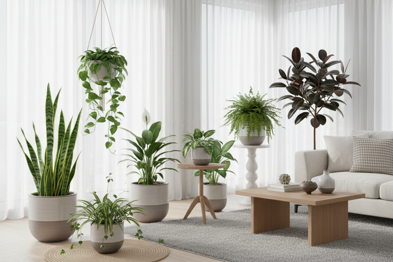 Breathe Better: 8 Essential Indoor Plants to Naturally Purify Your Home Air