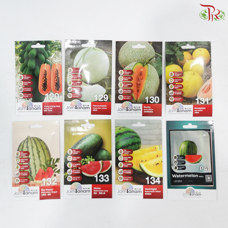 【Jom Tanam Seeds】Fruit Series (Per Pack) (With Options)