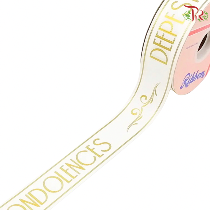 FRB102 Freesia Printed Opp Ribbon (Grosgrain)