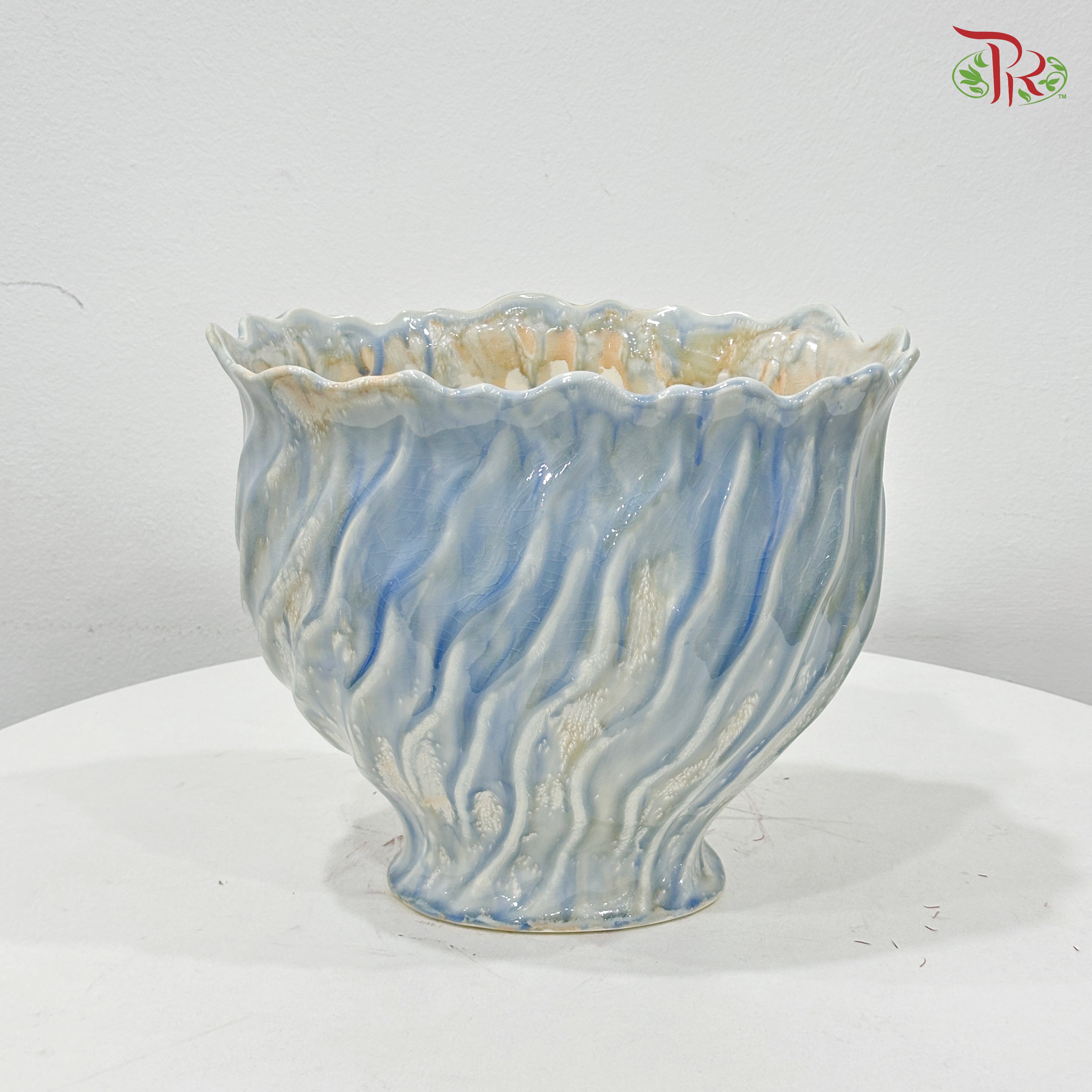ZF-5063 Grayish Blue Pot