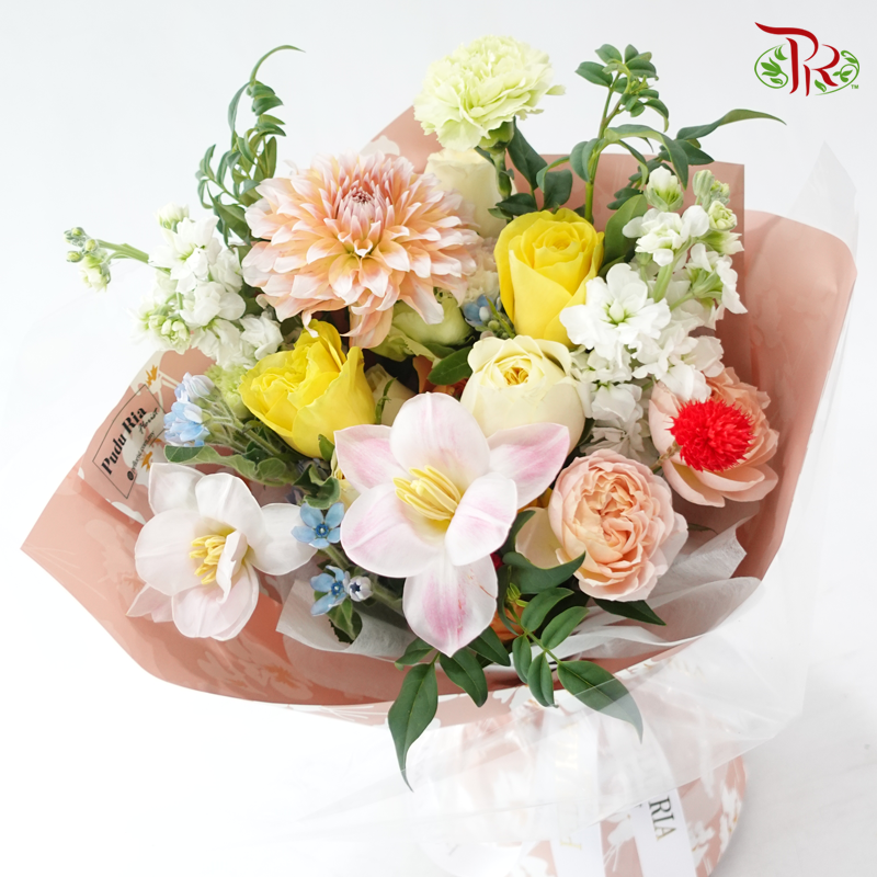 Signature Weekly Flower Bunch - Sunny Blossom Kiss (Big Bunch)