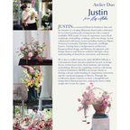 【Atelier Duo With Ken Flower & Flos. Cotidie】3 Days Intensive Floral Workshop  (Pudu Ria HQ- KL)