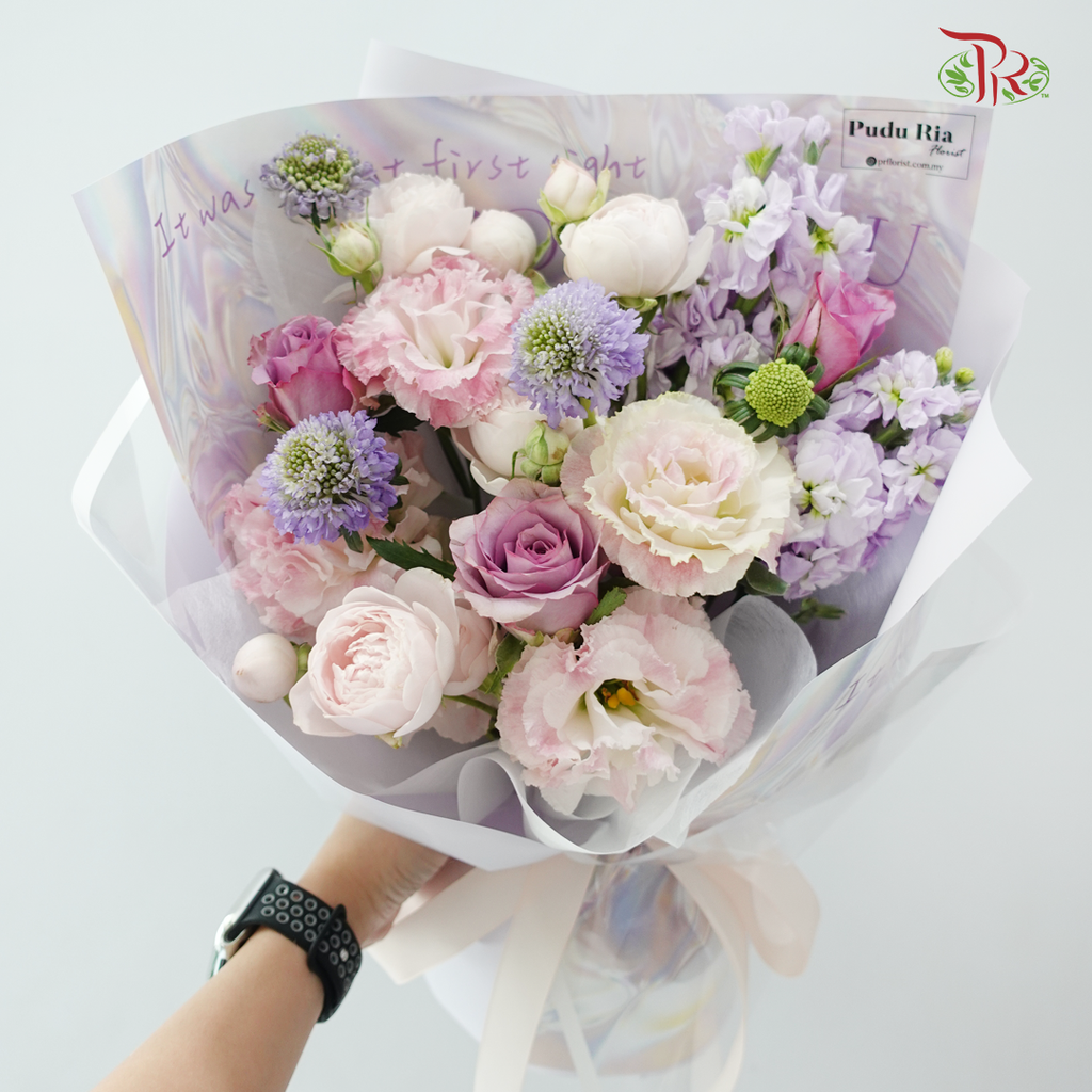 Signature Weekly Flower Bunch - Spring in Lilac (Big Bunch)