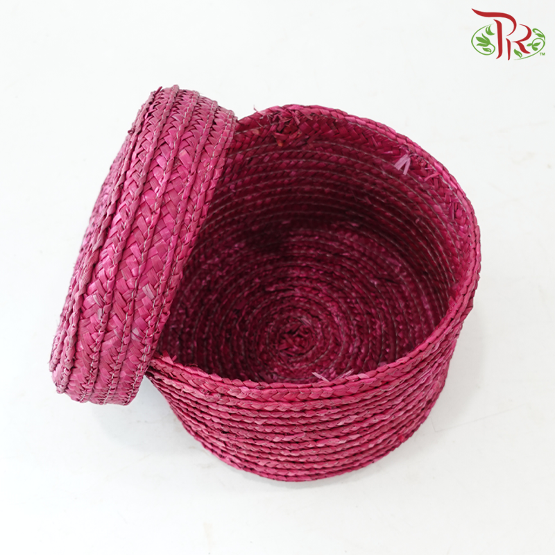 1 SET Korean Hat Basket (FBB008) (With Colour Options)-Pudu Ria Florist-prflorist.com.my