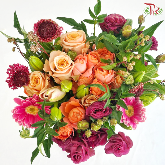 Signature Weekly Flower Bunch - Cherry Silk Blooms (Big Bunch)