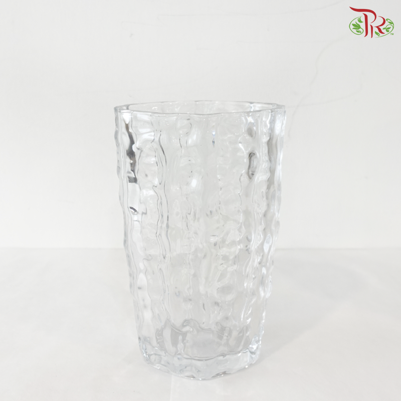 Oval Bark Shape Vase (With Size Option)