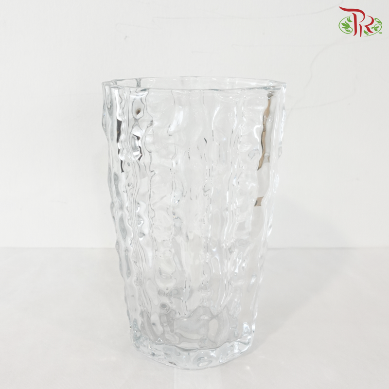 Oval Bark Shape Vase (With Size Option)