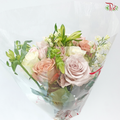Signature Weekly Flower Bunch - Latte Rose Garden (Medium Bunch)