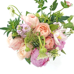 Signature Weekly Flower Bunch - Peach Petal Sonata (Big Bunch)