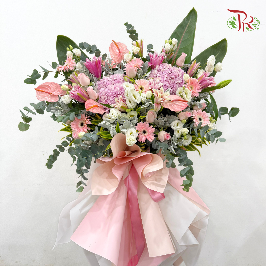 Grand Opening Stand - Blush Elegance