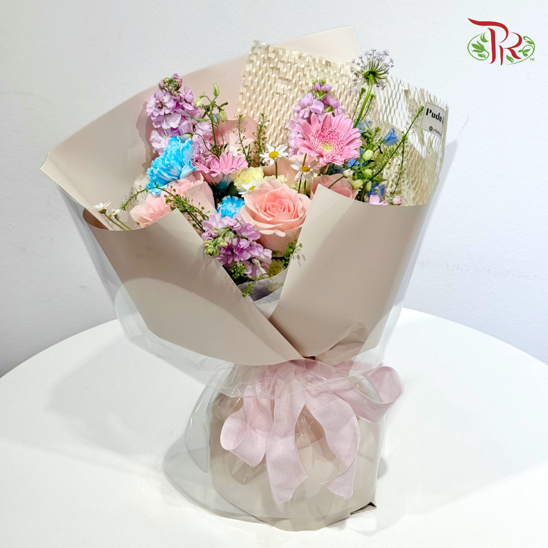 Signature Weekly Flower Bunch - Cotton Candy Pastel (Big Bunch)