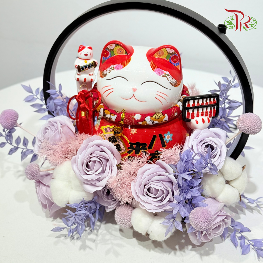 Opening Flower Box - Royal Lavender Blessing