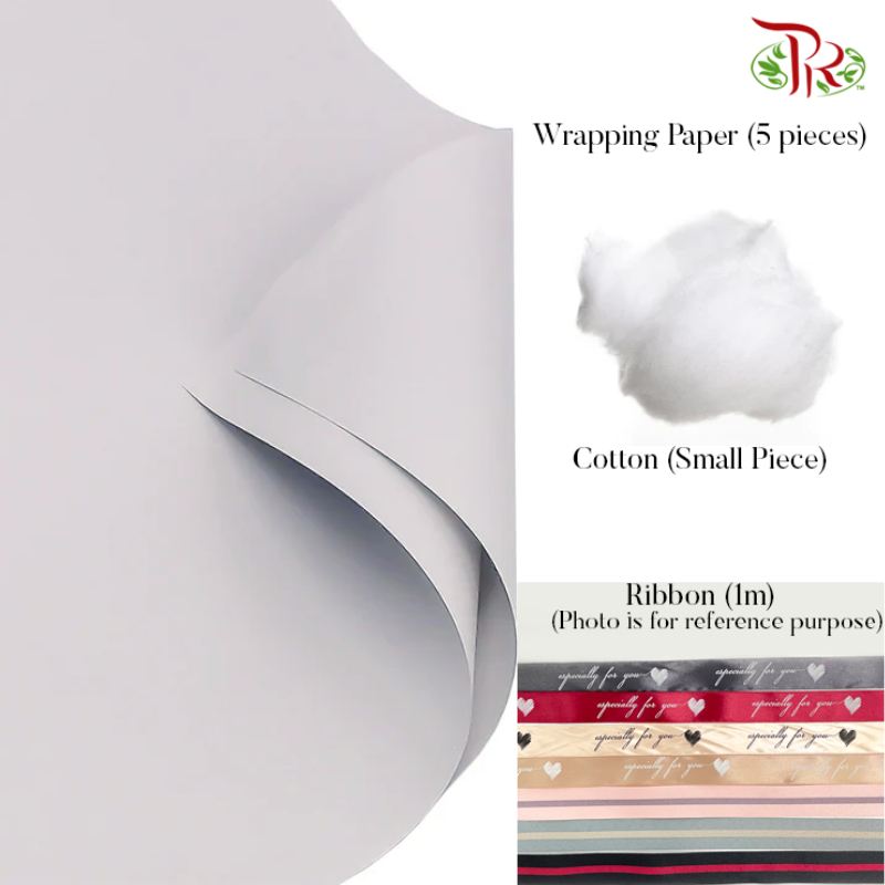 包花懒人包 DIY Self Wrapping Kit (Suitable for small and medium size bouquet)