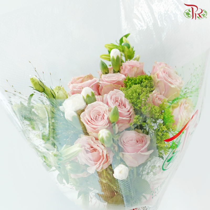 Signature Weekly Flower Bunch - Pink Serenity Dream (Medium Bunch)