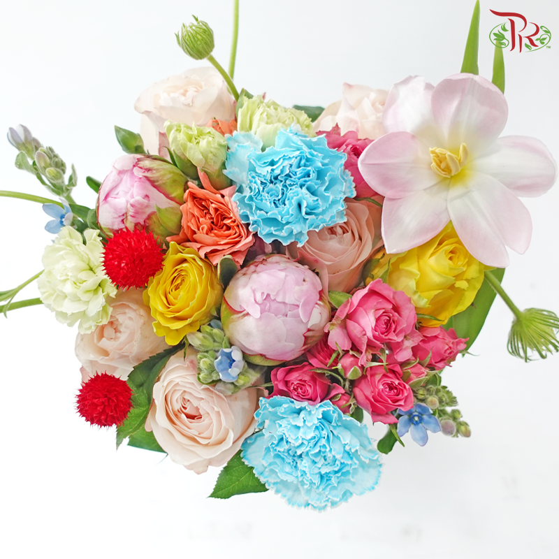 Signature Weekly Flower Bunch - Blooming Rainbow Joy (Big Bunch)