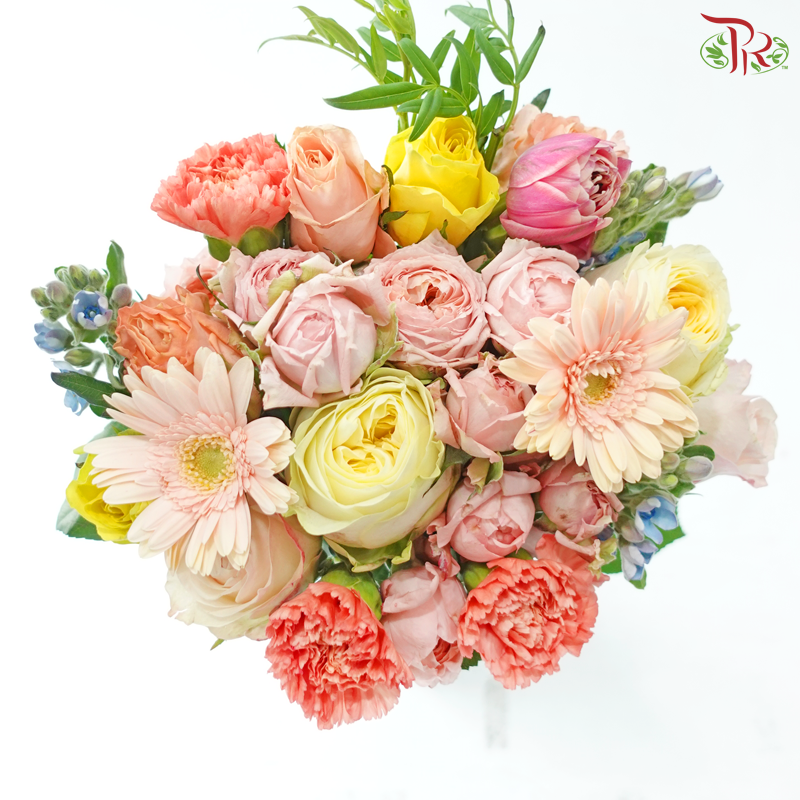 Signature Weekly Flower Bunch - Honey Peach Darling (Big Bunch)