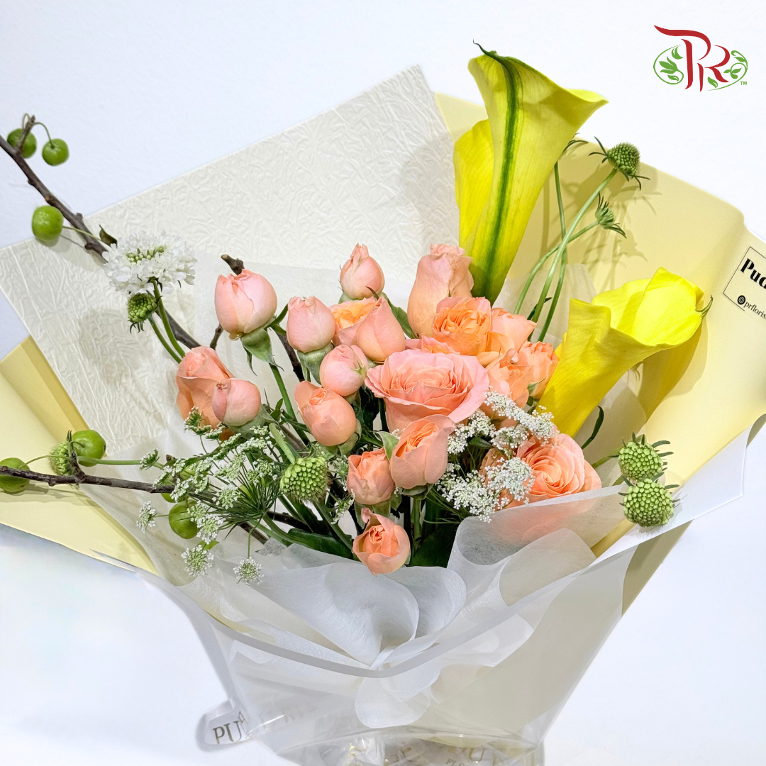 Signature Weekly Flower Bunch - Lovely Orchard Bloom (Medium Bunch)