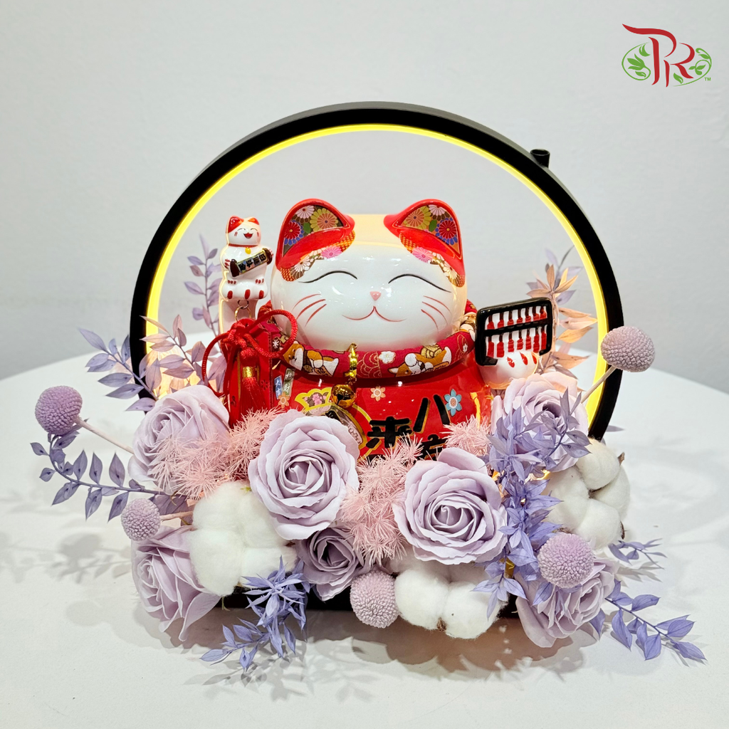 Opening Flower Box - Royal Lavender Blessing