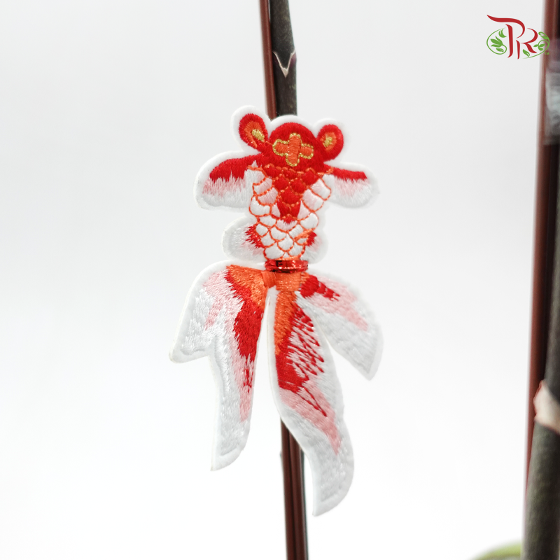 3in1 Orchids Arrangement With Pink Wrapping Cloth (Random Choose Orchid Color, Design & Deco) (With Deco Options)