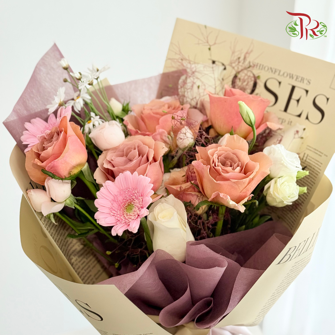 Signature Weekly Flower Bunch - Secret Vintage Romance (Big Bunch)