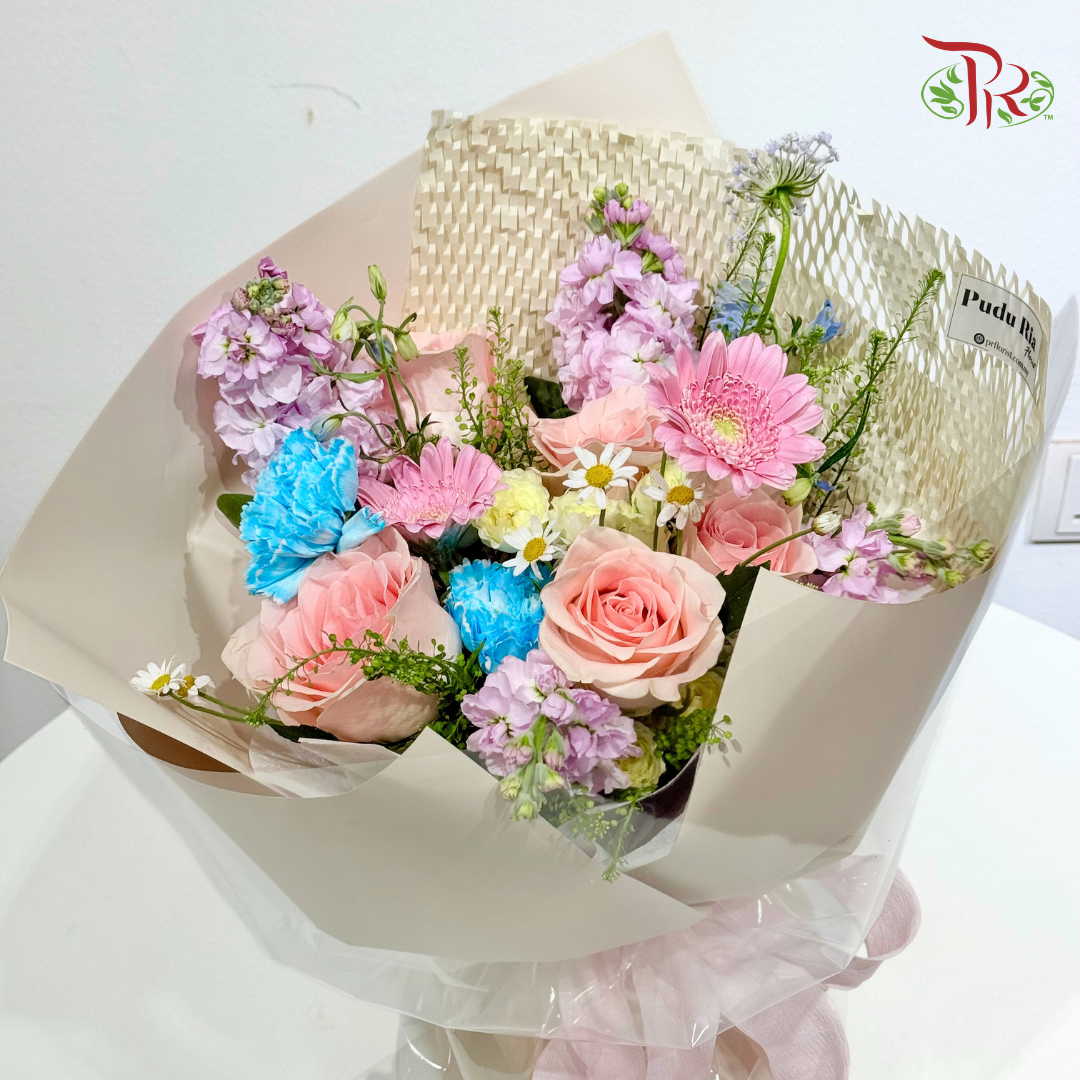 Signature Weekly Flower Bunch - Cotton Candy Pastel (Big Bunch)