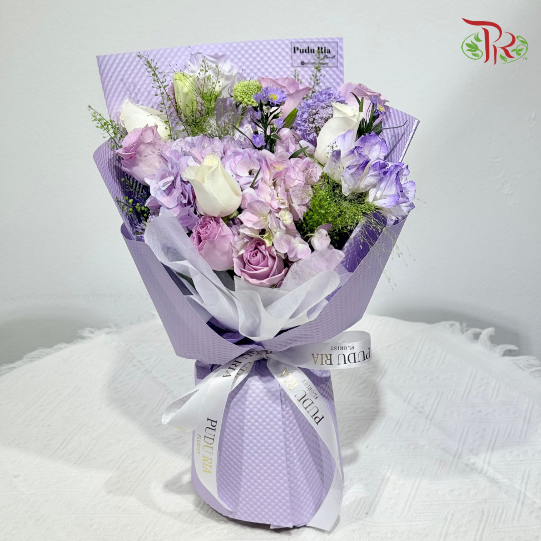 Signature Weekly Flower Bunch - Purple Daydream (Big Bunch)