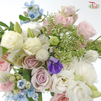 Signature Weekly Flower Bunch - Lilac Blush Melody (Medium Bunch)