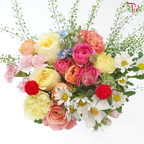 Signature Weekly Flower Bunch - Candy Garden Glow (Medium Bunch)