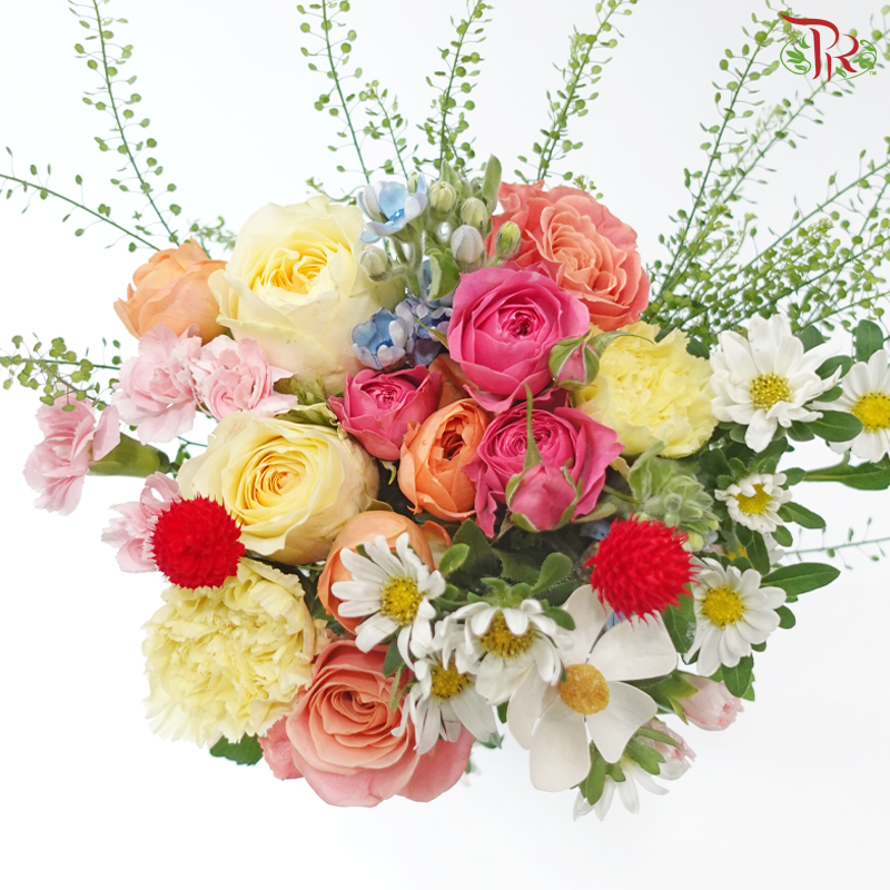 Signature Weekly Flower Bunch - Candy Garden Glow (Medium Bunch)