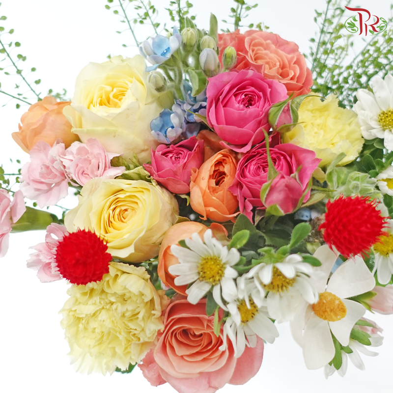 Signature Weekly Flower Bunch - Candy Garden Glow (Medium Bunch)