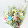 Signature Weekly Flower Bunch - Aurora Pastel Symphony (Medium Bunch)