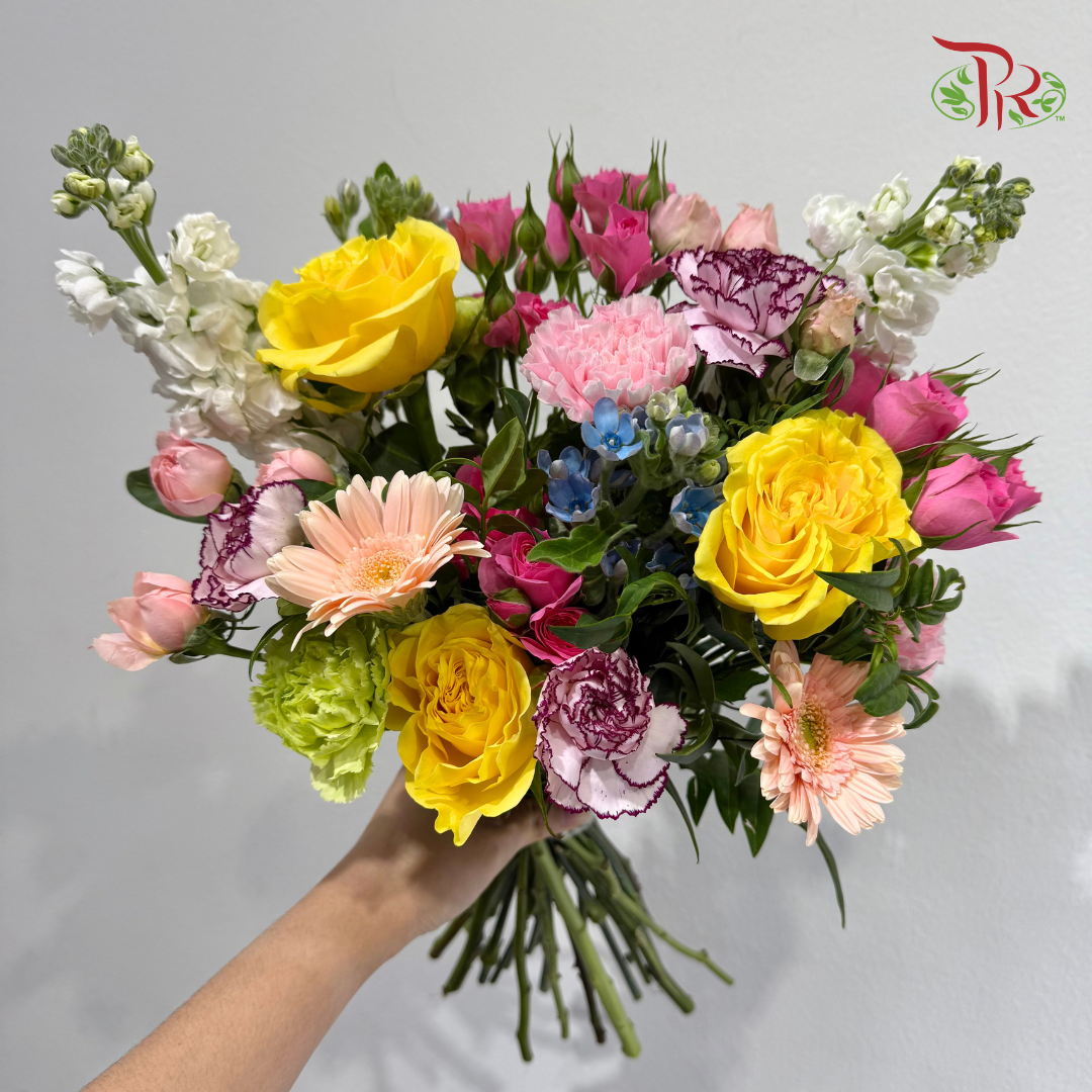 Signature Weekly Flower Bunch - Fluffy Sweet Moment (Big Bunch)
