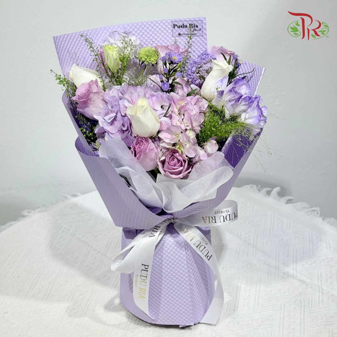 Signature Weekly Flower Bunch - Purple Daydream (Big Bunch)