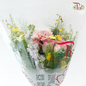 Signature Weekly Flower Bunch - Fab Beauty (Dahlia, Rose, Matthiola & Dancing Lady) (Big Size)