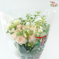 Signature Weekly Flower Bunch - Secret Gardenia (Rose, Hana, Matthiola & Carnation) (Big Size)