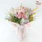 Signature Weekly Flower Bunch - Fab Beauty (Dahlia, Rose, Matthiola & Dancing Lady) (Big Size)