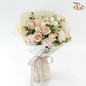 Signature Weekly Flower Bunch - Secret Gardenia (Rose, Hana, Matthiola & Carnation) (Big Size)