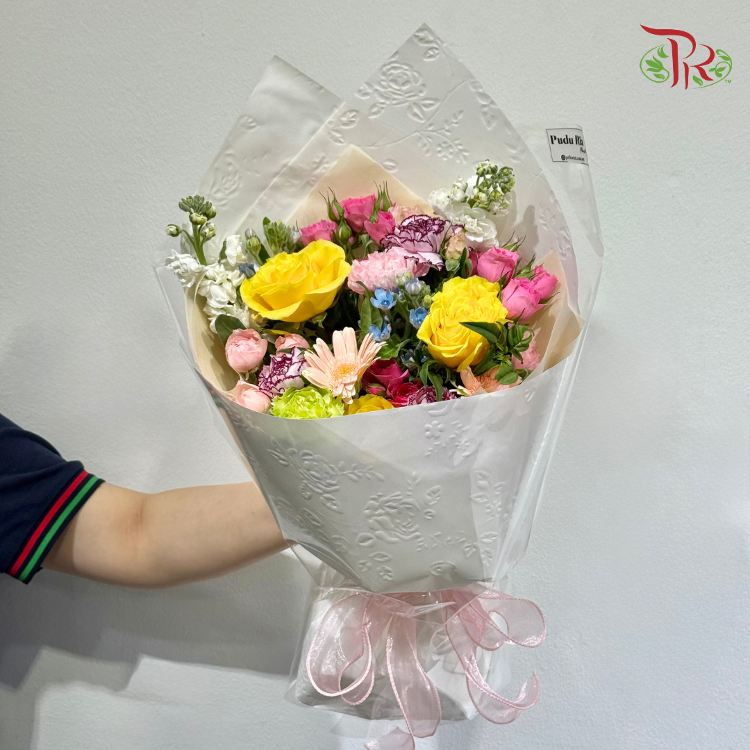 Signature Weekly Flower Bunch - Fluffy Sweet Moment (Big Bunch)