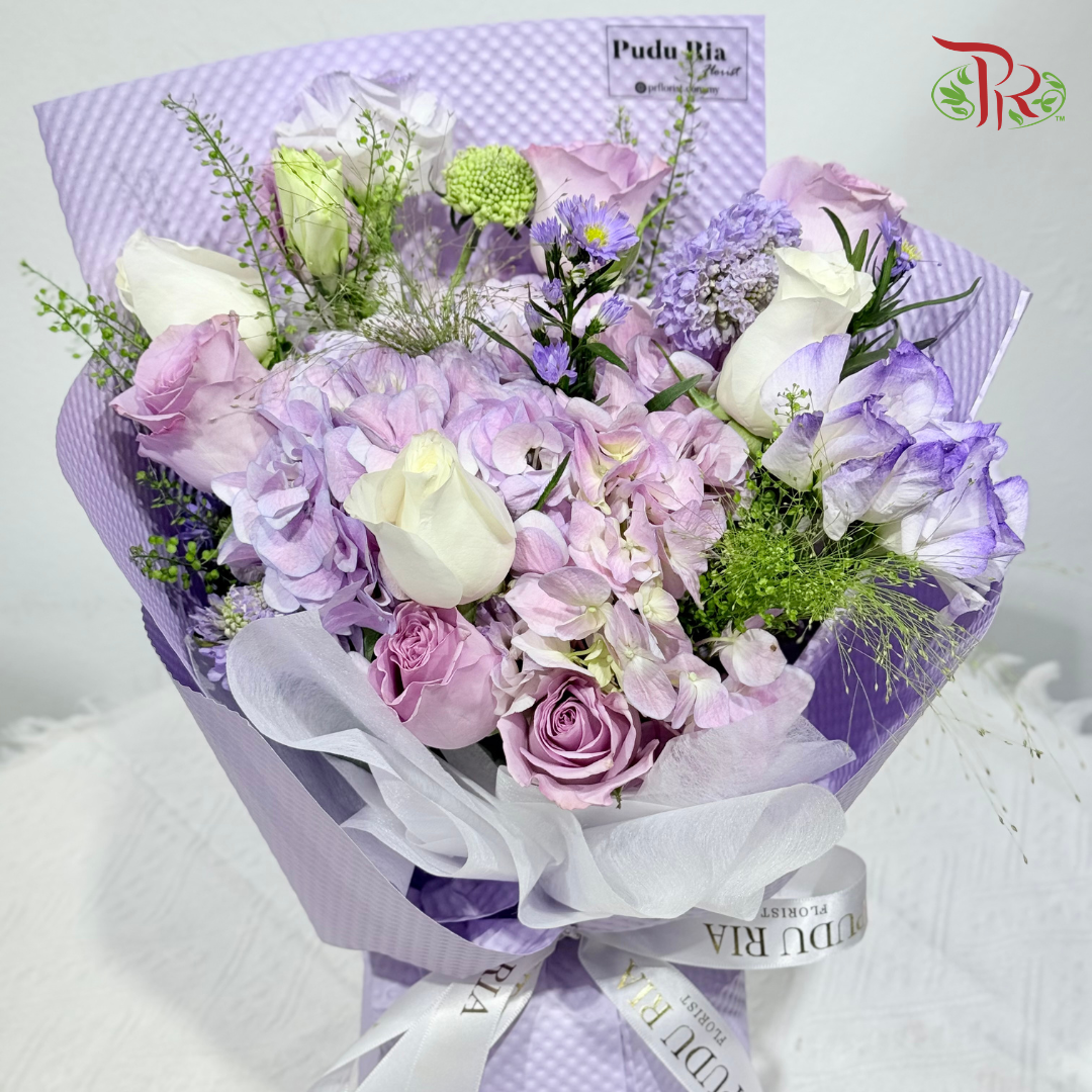 Signature Weekly Flower Bunch - Purple Daydream (Big Bunch)